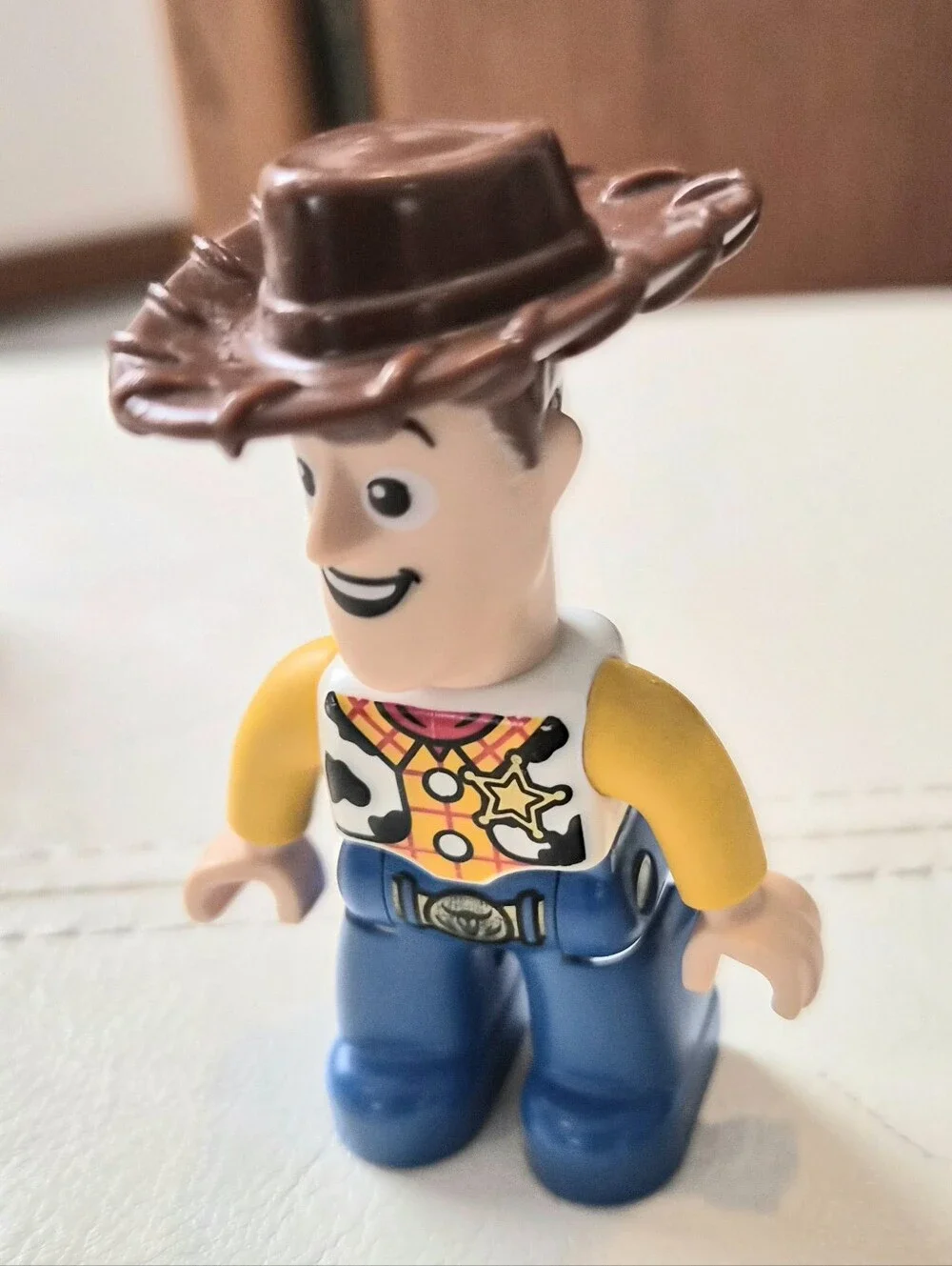 Lot Of Lego Duplo Woody, Buzzlight Year,cow,fence.